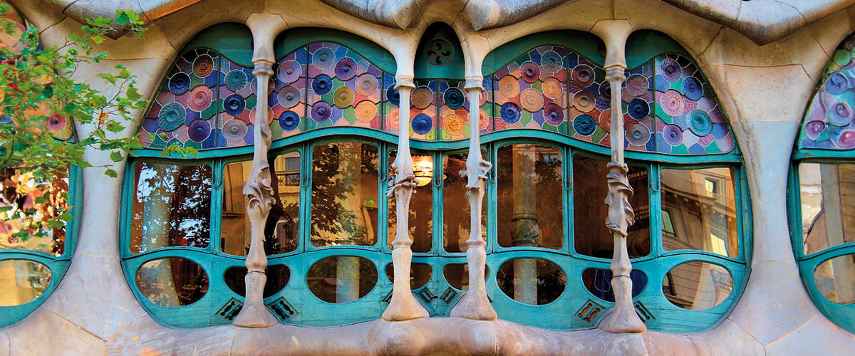 Gaudi's fantastical art in Barcelona